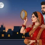 करवा चौथ चांद निकलने का समय 2025