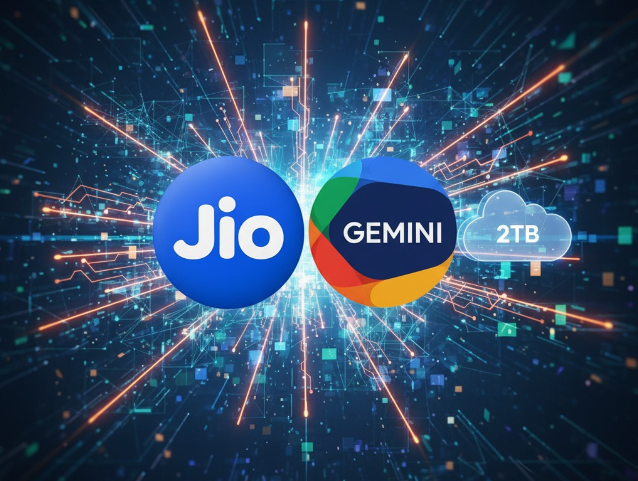 जियो गूगल जेमिनी 2.5 प्रो: शानदार फ्री ऑफर, 2TB स्टोरेज और AI का बेजोड़ एक्सेस!