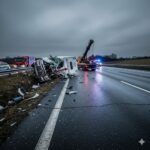 भीषण हादसा: सीतापुर में एम्बुलेंस पलटी, 4 की दर्दनाक मौत