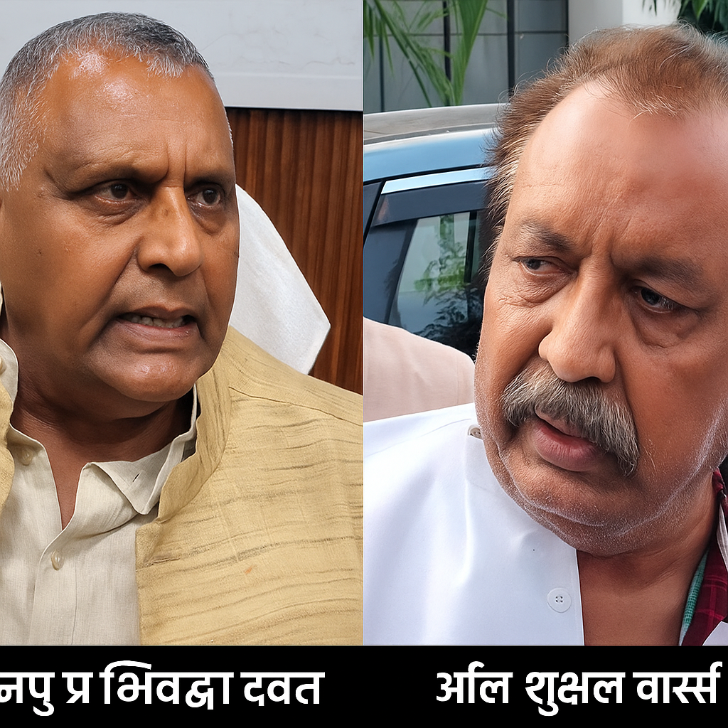 कानपुर भाजपा विवाद में सांसद भोले और वारसी के बीच नोकझोंक, मामला सीएम योगी तक पहुंचा