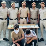 दिल्ली मनी हीस्ट गैंग आरोपियों की तस्वीर