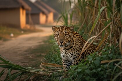 लखीमपुर खीरी में तेंदुए का हमला: दस वर्षीय बच्ची गंभीर रूप से घायल