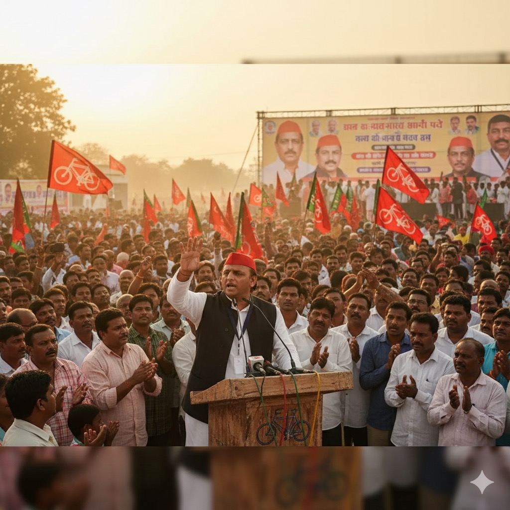 बिहार में अखिलेश यादव