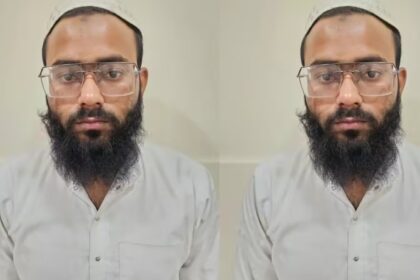 रिसिन जहर साजिश में गुजरात एटीएस द्वारा गिरफ्तार किए गए लखीमपुर खीरी निवासी मोहम्मद सुहैल खान और ISIS-K मॉड्यूल के अन्य सदस्यों की तस्वीर।