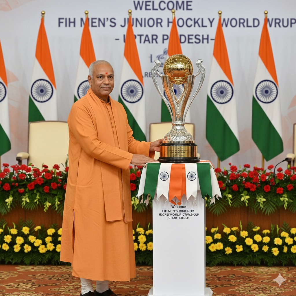 योगी आदित्यनाथ हॉकी विश्व कप लखनऊ: सीएम ने किया भव्य स्वागत, बढ़ाया गौरव
