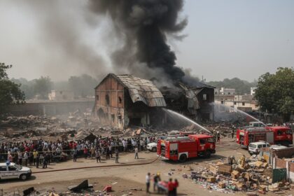 बाराबंकी पटाखा फैक्ट्री में भयानक विस्फोट: दो की दुखद मौत, तीन घायल