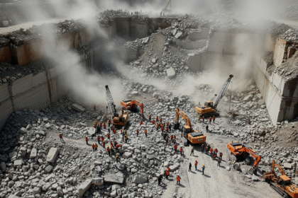 सोनभद्र पत्थर खदान हादसा: दुखद घटना, एक की मौत, कई फंसे हुए