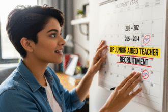 यूपी जूनियर एडेड शिक्षक भर्ती: 1894 पदों के लिए आवेदन की बेहतरीन जानकारी।
