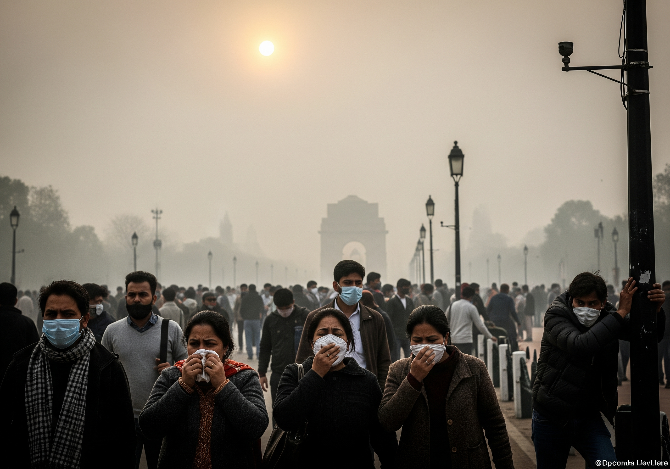 दिल्ली प्रदूषण: राजधानी की हवा आज खतरनाक स्तर पर, तुरंत करें बचाव!