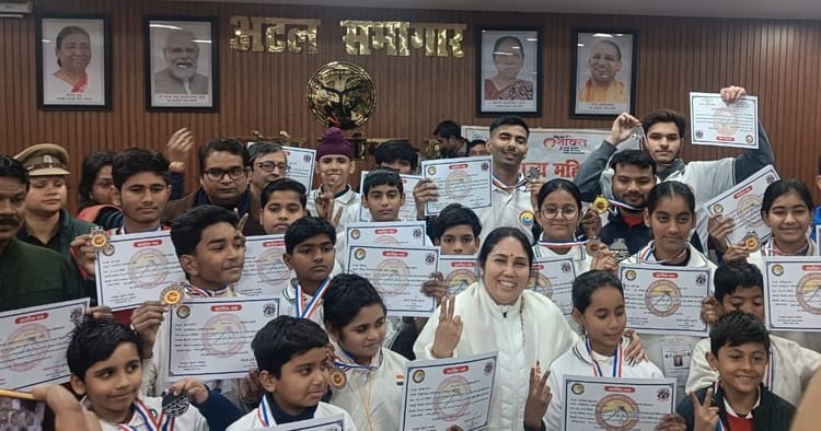 Lakhimpur - Lakhimpur Kheri News: इंडो-नेपाल मार्शल आर्ट्स चैंपियनशिप में लखीमपुर के खिलाड़ियों का शानदार प्रदर्शन