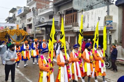 Lakhimpur - Lakhimpur Kheri News: श्री गुरु गोबिंद सिंह जी के प्रकाश पर्व पर निकाला नगर कीर्तन