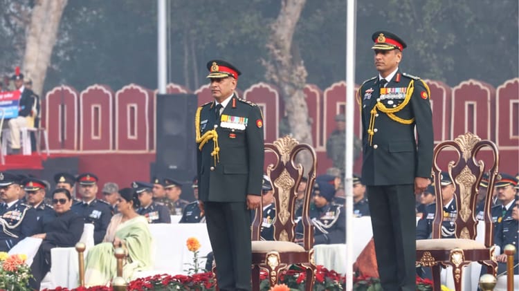 General - General Upendra Dwivedi: सेना प्रमुख द्विवेदी ने गणतंत्र दिवस शिविर का किया दौरा, एनसीसी कैडटों से की बातचीत