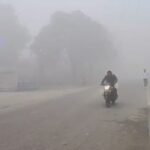 Weather: - Weather: लखीमपुर खीरी में सुबह छाया घना कोहरा... सात डिग्री सेल्सियस रहा न्यूनतम तापमान