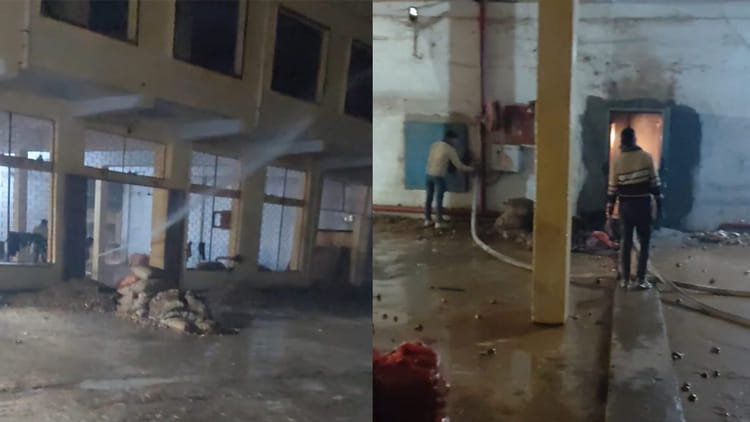 Farrukhabad: - Farrukhabad: कोल्ड स्टोरेज में अमोनिया रिसाव से दहशत, एक घंटे में पाया काबू