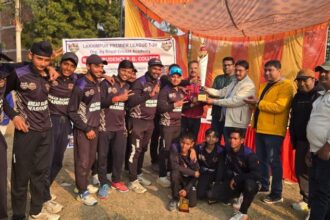 Lakhimpur - Lakhimpur Kheri News: शशि की नाबाद पारी से ब्रेड बास्केट वॉरियर्स ने जीती क्रिकेट लीग