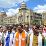 Karnataka: - Karnataka: राज्यपाल के अपमान में भाजपा-JDS का प्रदर्शन; विधान सौधा के सामने सरकार के खिलाफ जताएंगे विरोध