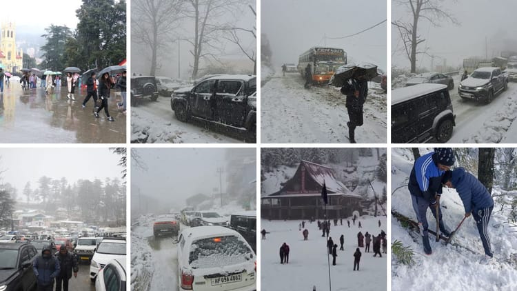 Weather: - Weather: पहाड़ों पर बर्फबारी के बाद मैदानी इलाके ठिठुरे, दिल्ली-NCR में बारिश-ओले गिरे; दो दिन और गिरेगा पारा