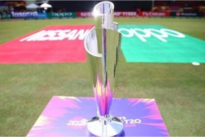 T20 World - T20 World Cup: आज पहली बार अलीगढ़ पहुंचेगी टी-20 विश्वकप ट्रॉफी, कल डीपीएस में होगा उसका डिस्पले