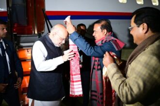 Amit - Amit Shah: असम पहुंचे अमित शाह, सीएम हिमंता बिस्वा सरमा ने किया स्वागत, इन बातों पर रहेगा यात्रा का फोकस