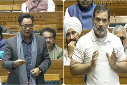 संसद - संसद में राहुल के 'चीन राग' पर भाजपा आक्रामक: रिजिजू बोले- स्पीकर का अपमान हुआ, कांग्रेस पाप के लिए माफी मांगे