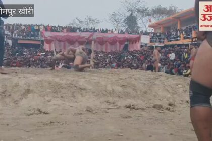 Lakhimpur - Lakhimpur Kheri: कुश्ती प्रतियोगिता में पहलवानों ने दिखाया दम, लाडी बाबा से भिड़ने नहीं उतरा कोई