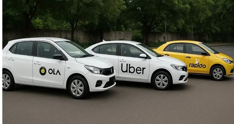 Ola-Uber-Rapido - Ola-Uber-Rapido Strike: सड़कों पर उतरे टैक्सी-ऑटो ड्राइवर, बोले- अवैध बाइक-महंगे पैनिक बटन से आमदनी खतरे में