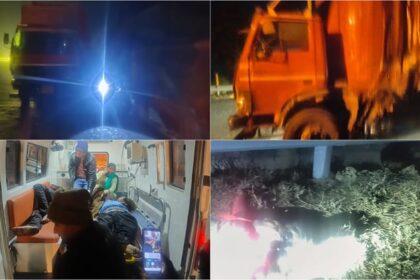 Mathura - Mathura Accident: भयानक हादसा...सड़क पर बहता खून, लाशों का ढेर; छह यात्रियों की मौत, घटना देख कांप गई रूह