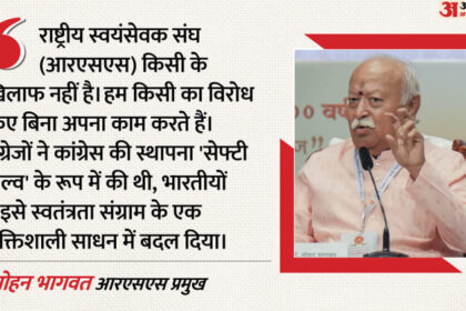 Mohan - Mohan Bhagwat: US टैरिफ के जिक्र पर बोले भागवत- फिलहाल शांतिपूर्ण सह-अस्तित्व और एक-दूसरे का पूरक बनना जरूरी