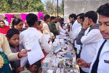 Lakhimpur - Lakhimpur Kheri News: 15 हजार से अधिक मरीजों ने लिया लाभ, विशेषज्ञों ने दी निःशुल्क सेवाएं