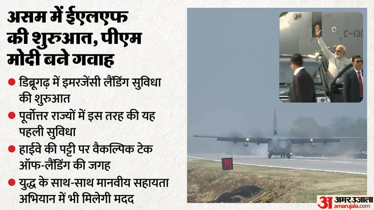 Assam: - Assam: असम में आपात लैंडिंग सुविधा की शुरुआत, पीएम मोदी के विमान की हुई ऐतिहासिक लैंडिंग; जानें सबकुछ