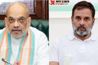 शाह ने - शाह ने क्यों राहुल को दी चुनौती?: ट्रेड डील को लेकर लगाया गुमराह करने का आरोप, कहा- किसी भी मंच पर कर लें बहस