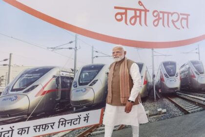 Namo - Namo Bharat: पश्चिम में नमो भारत तो पूरब में राजभर का शक्ति प्रदर्शन, भाजपा ने 2027 चुनाव का बिगुल फूंका!