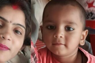 बरेली - बरेली में दर्दनाक हादसा: टक्कर के बाद बाइक से सड़क पर गिरे मां-बेटे को ट्रक ने कुचला, मौके पर मौत; पति घायल