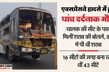 पूर्वांचल - पूर्वांचल एक्सप्रेसवे हादसा: ड्राइवर ने शराब पी, फिर चलती गाड़ी मालिक से करता रहा बहस; चश्मदीदों ने राज खोले