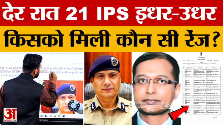 Rajasthan - Rajasthan में बड़ा प्रशासनिक फेरबदल, 21 IPS अधिकारियों के तबादले