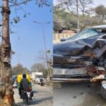 Bareilly - Bareilly Accident: सड़क पर खड़ा 'खूनी' पेड़, काटने के लिए कागज की कुल्हाड़ी चला रहे अफसर; तीन की गई थी जान