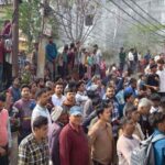 Moradabad: - Moradabad: रिहायशी इलाके में घुसा तेंदुआ, बाथरूम में बंद कर परिवार ने बचाई जान, मोहल्ले में लोगों की लगी भीड़