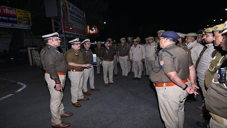 Bareilly - Bareilly News: होली से पहले अफसरों ने जांचा पुलिस का रिस्पांस टाइम, एसपी सिटी आए पहले, थानेदार छूटे पीछे