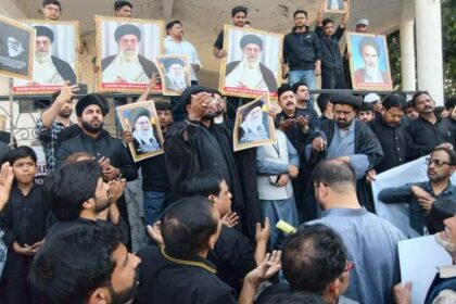 UP Muslims - UP Muslims Protest : खामेनेई की माैत के बाद शिया समुदाय में आक्रोश, रामपुर और सैदनगली में भी विरोध-प्रदर्शन