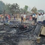 Lakhimpur - Lakhimpur Kheri News: आग में छह झोंपड़ियां जलीं, सिलिंडर फटने से मचा हड़कंप