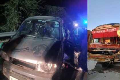UP: यमुना - UP: यमुना एक्सप्रेसवे पर भीषण हादसा, डबल डेकर बस और ईको वैन की टक्कर; छह की मौत और छह गंभीर घायल