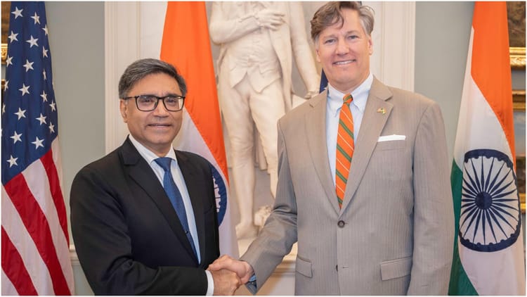 US-India - US-India Partnership: अमेरिकी उपविदेश सचिव क्रिस्टोफर लैंडो भारत पहुंचे, रायसीना डायलॉग में होंगे शामिल