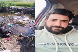 Hathras: - Hathras: नाले में मिला भाजपा नेता का शव, हत्या की आशंका, पत्नी को ससुराल छोड़ निकले थे, उसके बाद घर नहीं लौटे