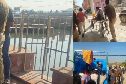 फतेहपुर - फतेहपुर सीकरी में 'मौत' का तालाब: सुबह मिली युवक की लाश; अब युवती ने लगाई छलांग, पुलिस ने बचाई जिंदगी