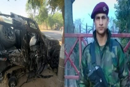 Hathras - Hathras Accident: कार अनियंत्रित होकर पेड़ से टकराई, होली से लौटते समय एनएसजी कमांडो की मौत, तीन साथी घायल