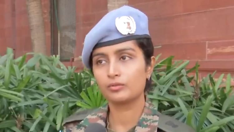 Women's - Women's Day: यूएन का सम्मान जीतने वालीं मेजर स्वाति बोलीं- महिलाओं को सशक्त बनाना स्थायी शांति में मददगार