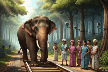 Railway: - Railway: हाथियों को बचाने के लिए रेलवे ने ट्रैक पर लगाया ऑप्टिकल फाइबर-AI कैमरा,जानें कैसे काम करेगा ये सिस्टम