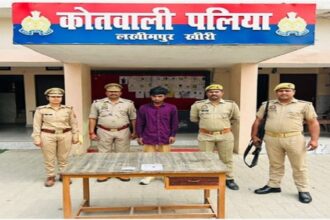 Lakhimpur - Lakhimpur Kheri: पलिया में नशा तस्करों पर कार्रवाई जारी, ब्राउन शुगर के साथ एक और आरोपी गिरफ्तार