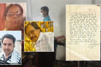 Fatehpur: - Fatehpur: कर्ज के दबाव में छिपकर रहता था परिवार, मां की गोद में था बेटे का सिर, सुसाइड नोट में लिखी ये बात