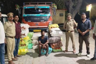 Lucknow: - Lucknow: डीसीएम से सात क्विंटल 75 किलोग्राम अवैध गांजा बरामद, एक तस्कर गिरफ्तार